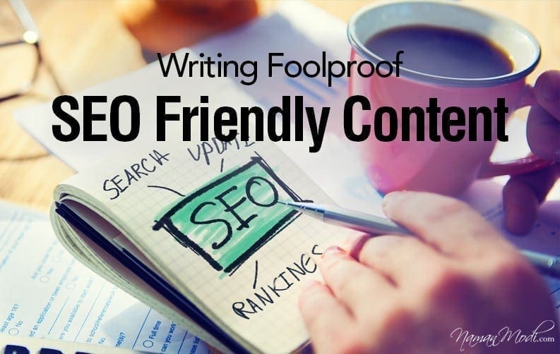 10 Tips for writing foolproof SEO friendly Content NamanModi.com BANNER DESIGN