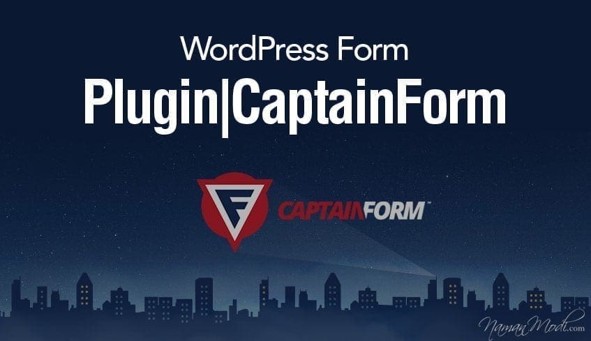 WordPress Form Plugin CaptainForm NamanModi