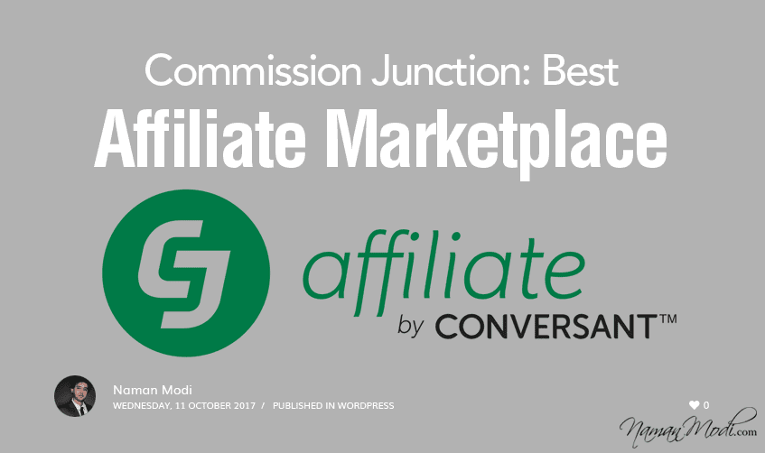 Commission Junction-Best Affiliate Marketplace