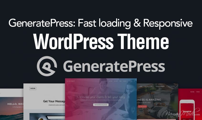 GeneratePress Fast loading Responsive WordPress Theme featured image