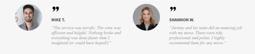 Duda website builder- Testimonials