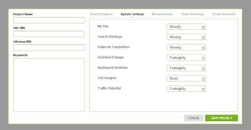 Traffic Travis-Update Settings