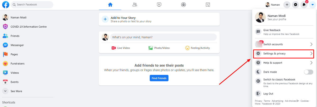 how to delete facebook