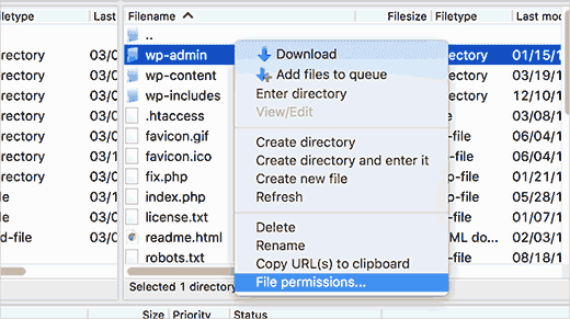 v-File permissions issues
