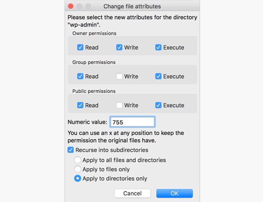 403 Forbidden error -File permissions issues