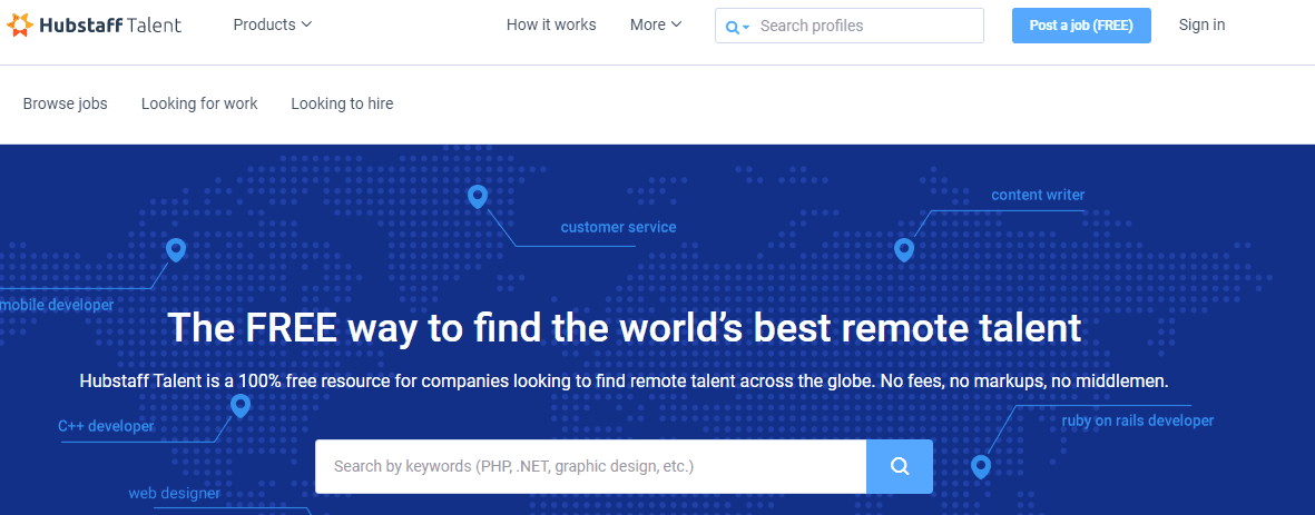 best freelancer sites - Hubstaff