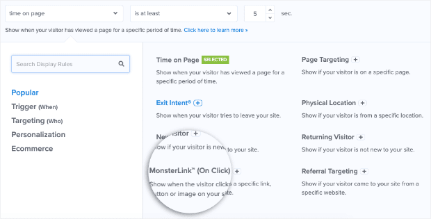 multi step conversions - onlclick