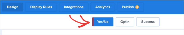 multi step conversions - inserting yes/no