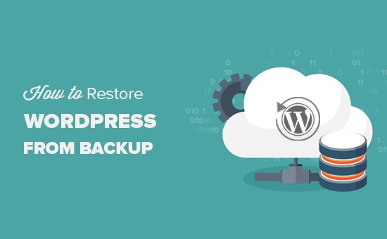 restore wordpress from backup