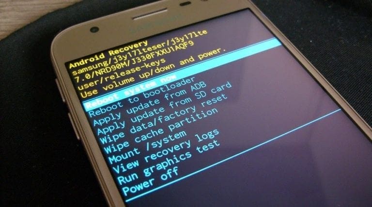 Android System Recovery min clear cache in android