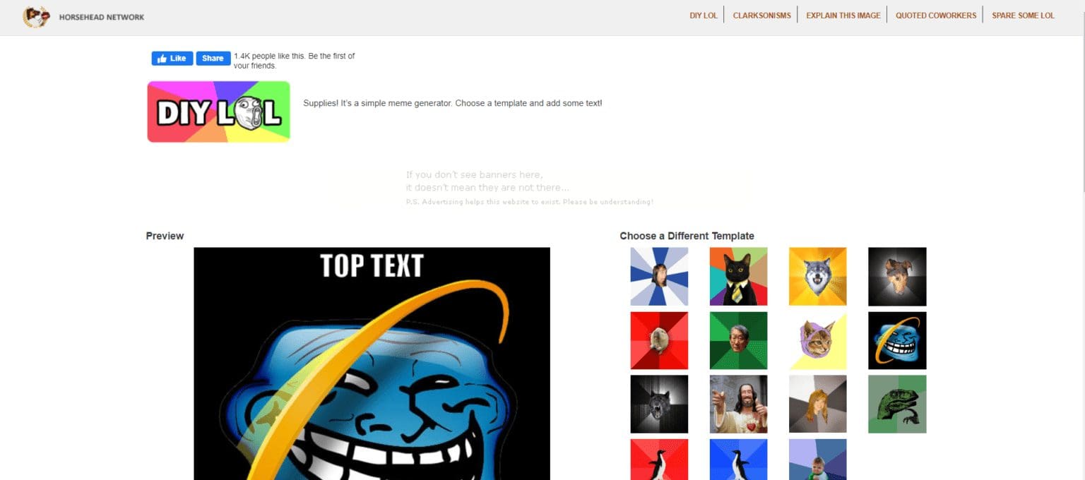Quick Meme generator- DIYLOL