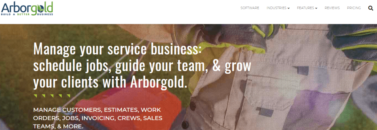 Free Landscape Design Software - Field Service Management Scheduling Software Arborgold