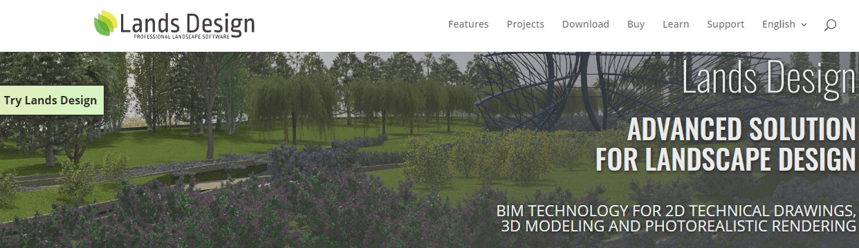 Free Landscape Design Software - Landscape design advanced solution Lands Design