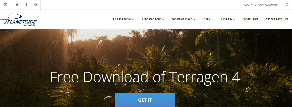Free Landscape Design Software - Planetside Software – The home of Terragen – Photorealistic 3D environment design and rendering software