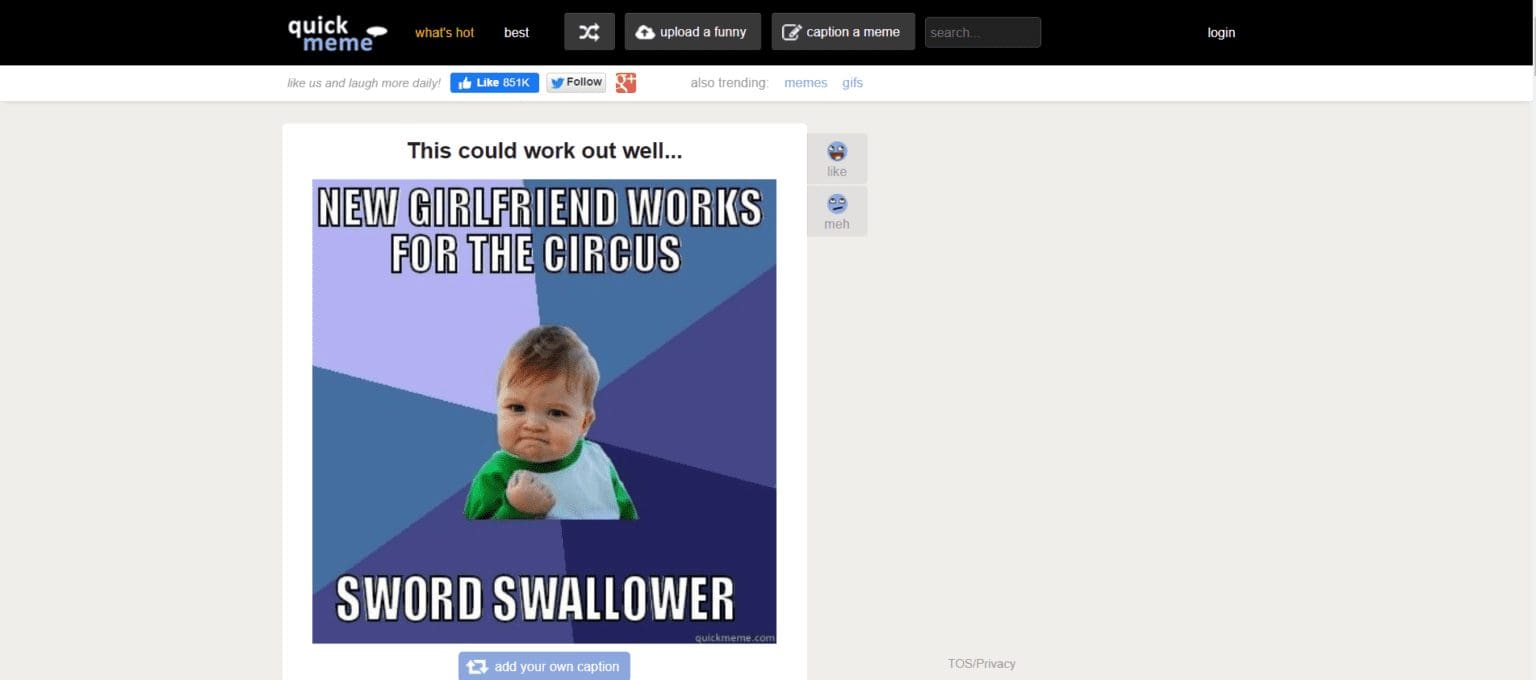 Quick Meme generator- Quick meme