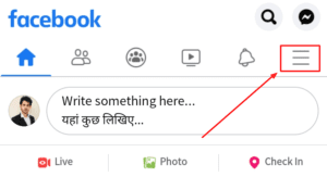 how to delete facebook-Facebook menu