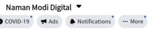 how to delete facebook - Click three dots