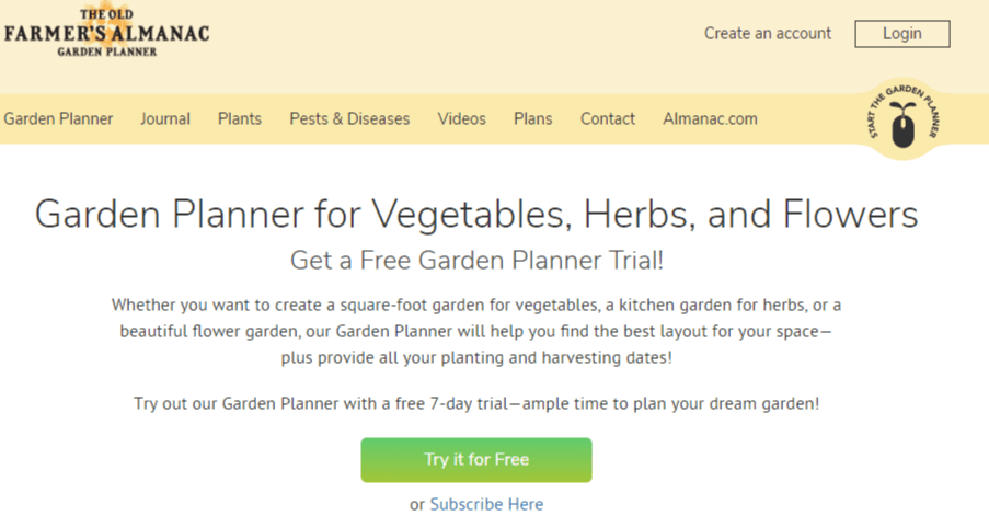 Free Landscape Design Software - Vegetable Garden Planner Square Foot Gardens Raised Beds and More