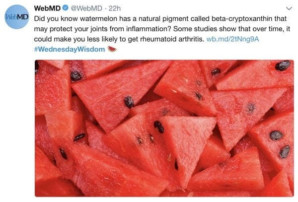 marketing for beginners : WebMD Wednesday Wisdom