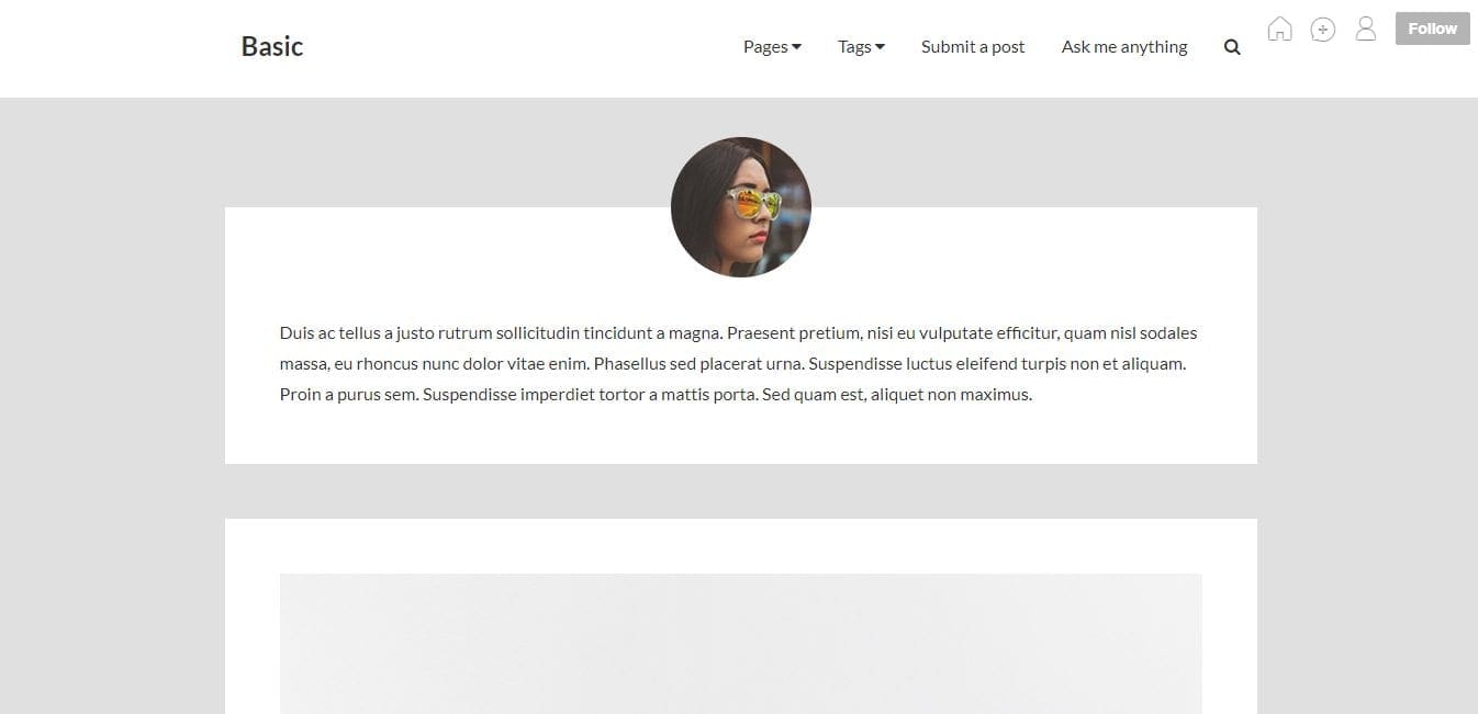 Free Tumblr Themes-basic 