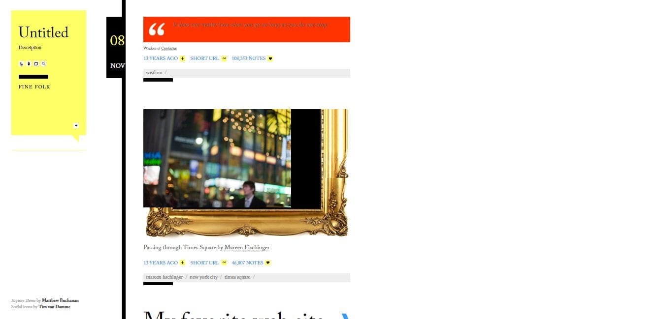 Free Tumblr Themes-esquire 