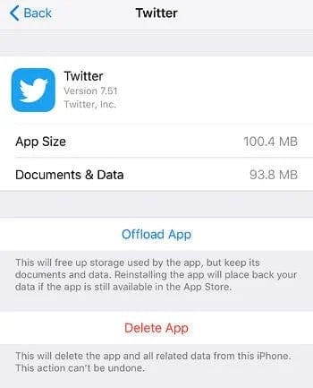 what is cache data - twitter settings