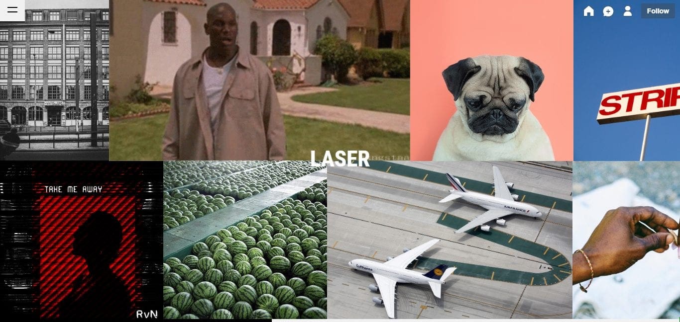 Free Tumblr Themes-laser 