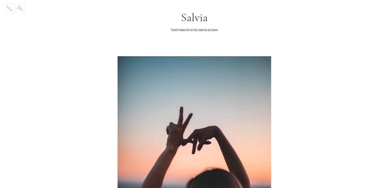 Free Tumblr Themes-salvia 