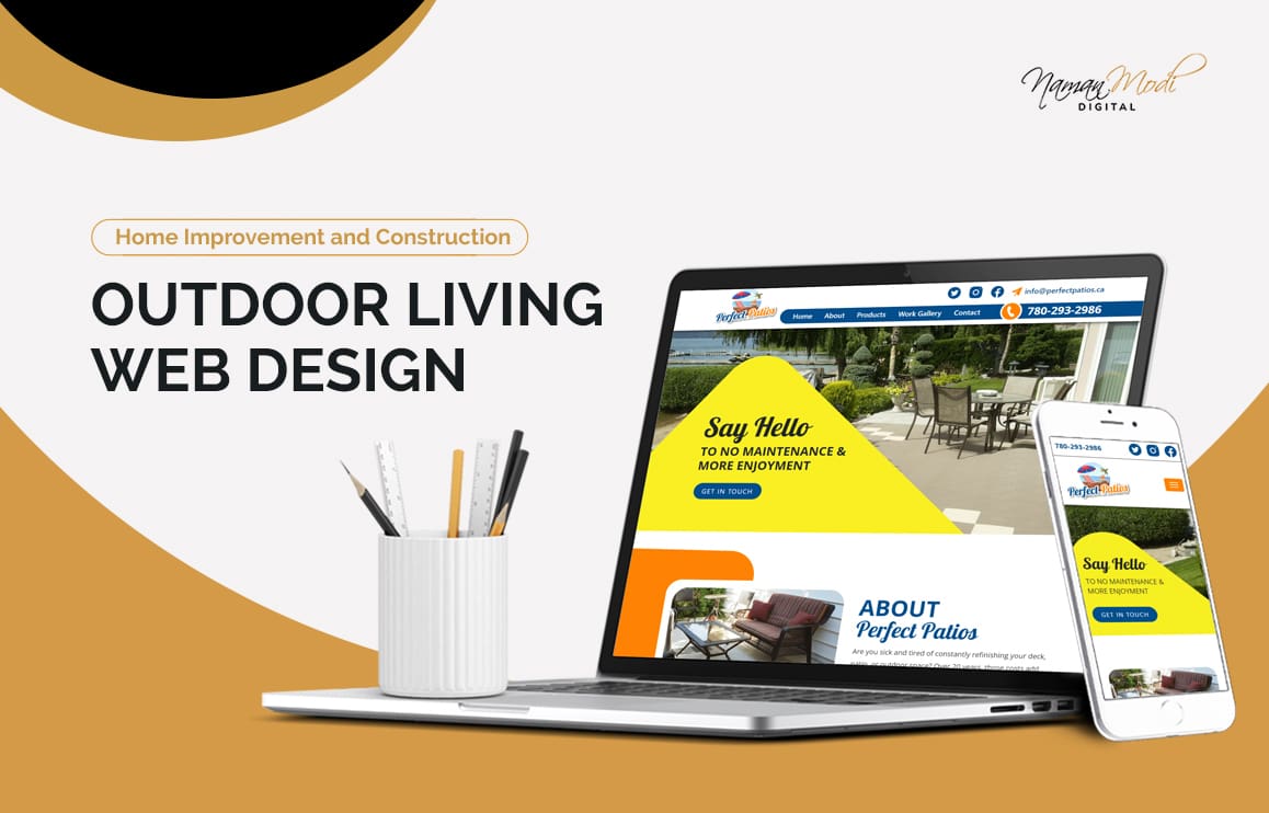 Outdoor living web design