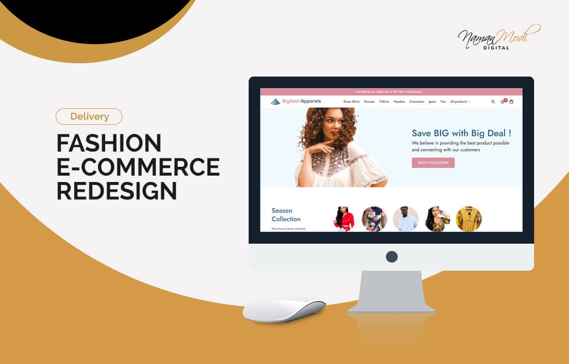 Fashion E-Commerce Redesign