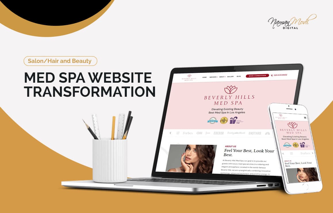 Med Spa Website Transformation