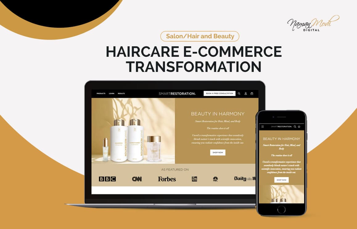 Haircare E Commerce Transformation
