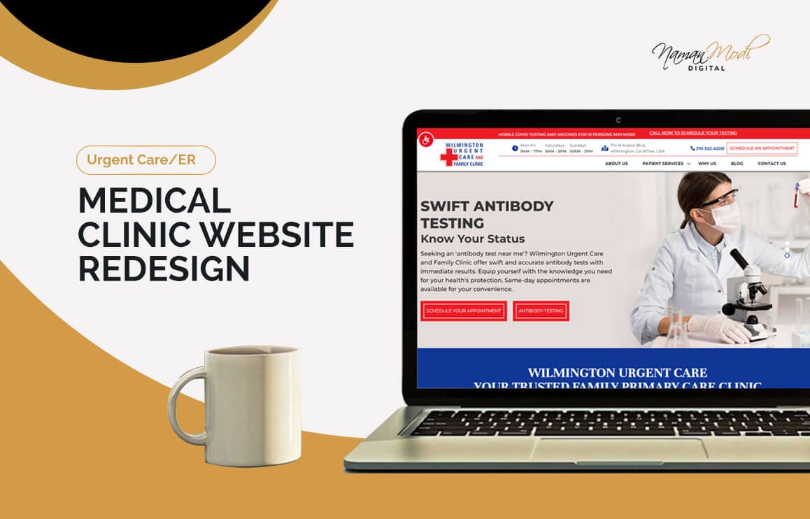 Medical Clinic Website Redesign