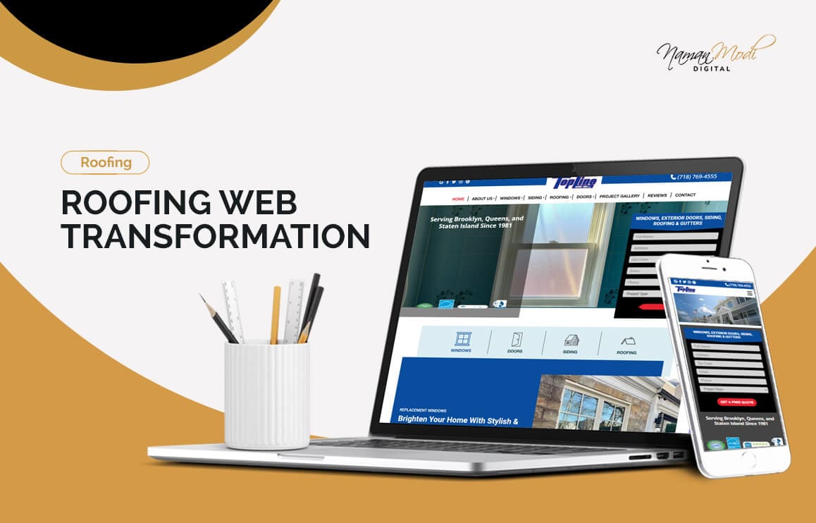 Roofing Web Transformation